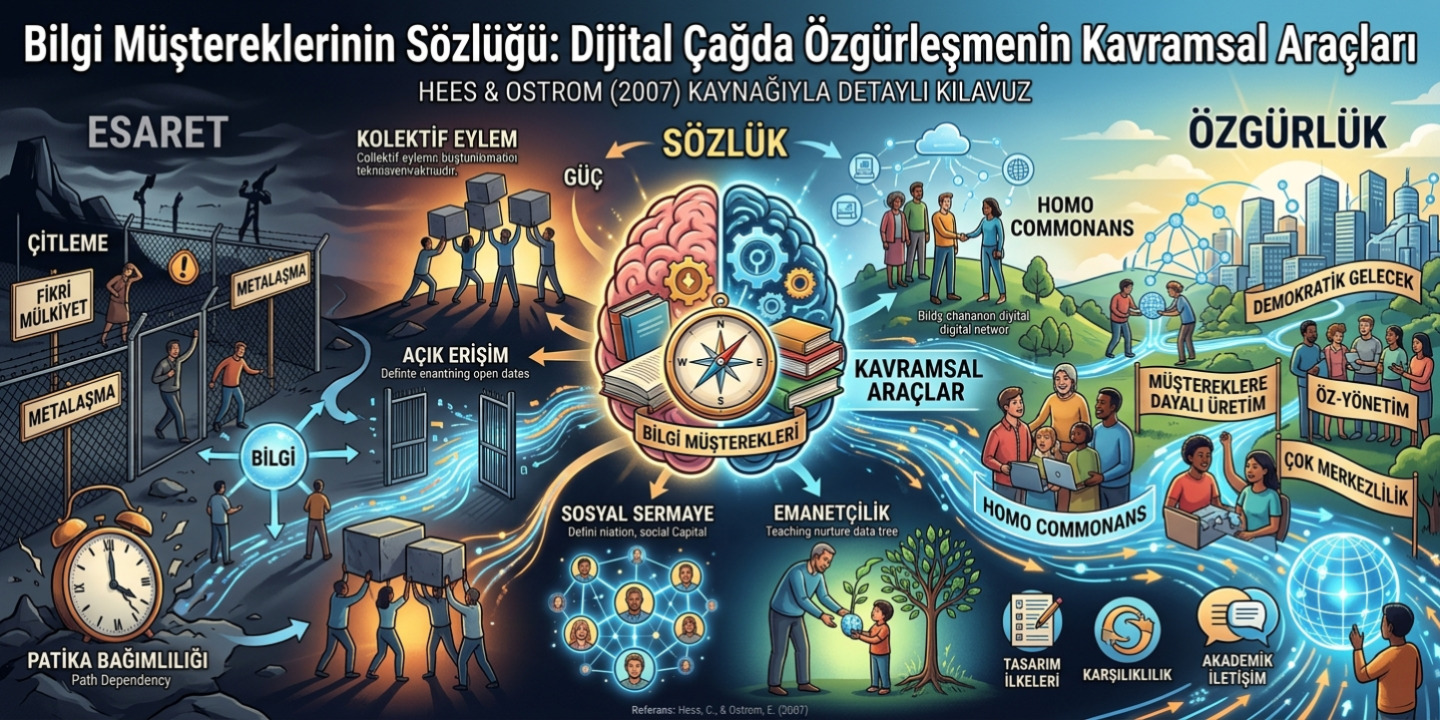 Bilgi Müştereklerinin Sözlüğü: Dijital Çağda Özgürleşmenin Kavramsal Araçları