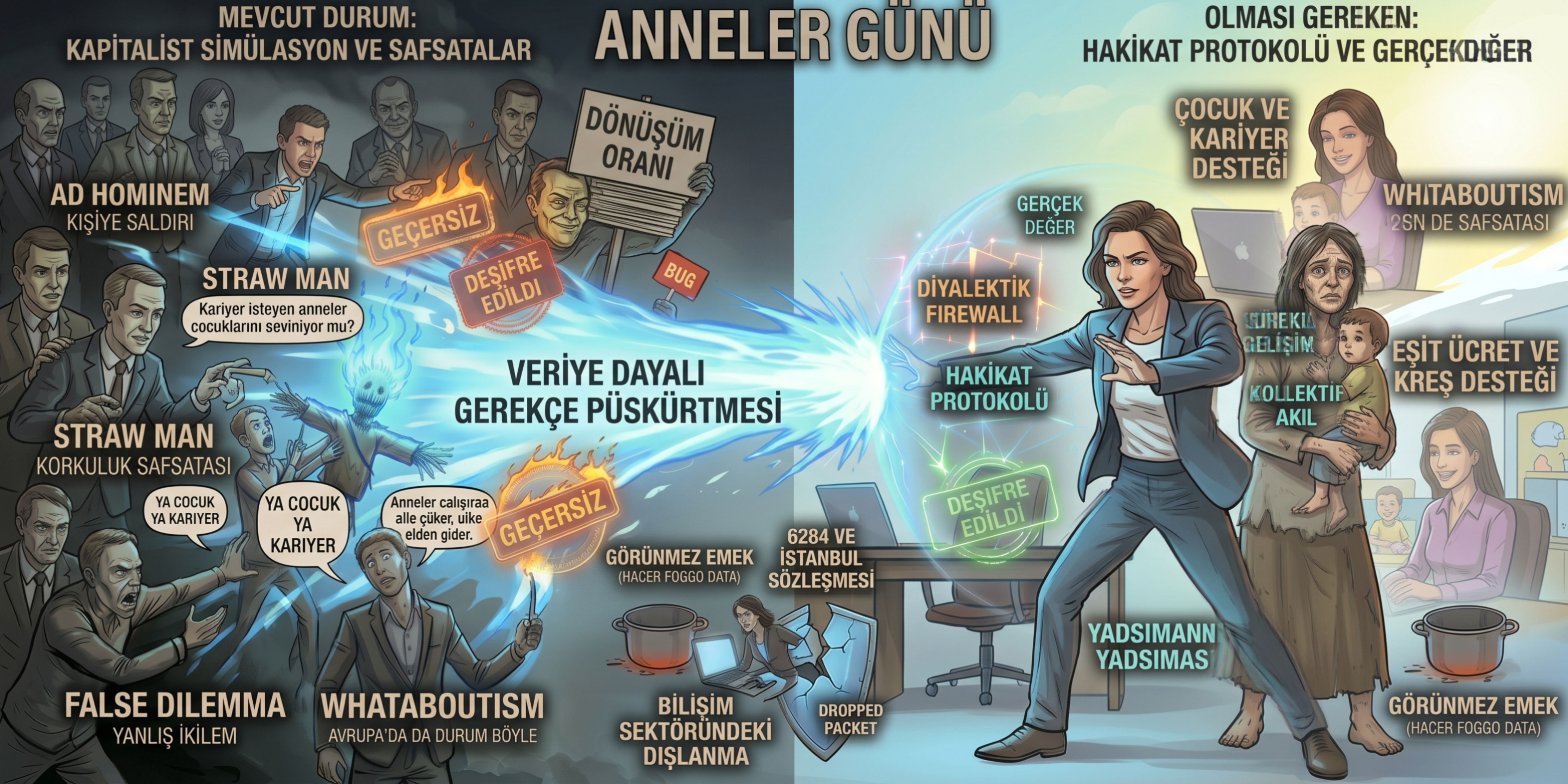 Siber Kapitalizmin "Anne" Simulasyonu ve Sistemik Çöküş