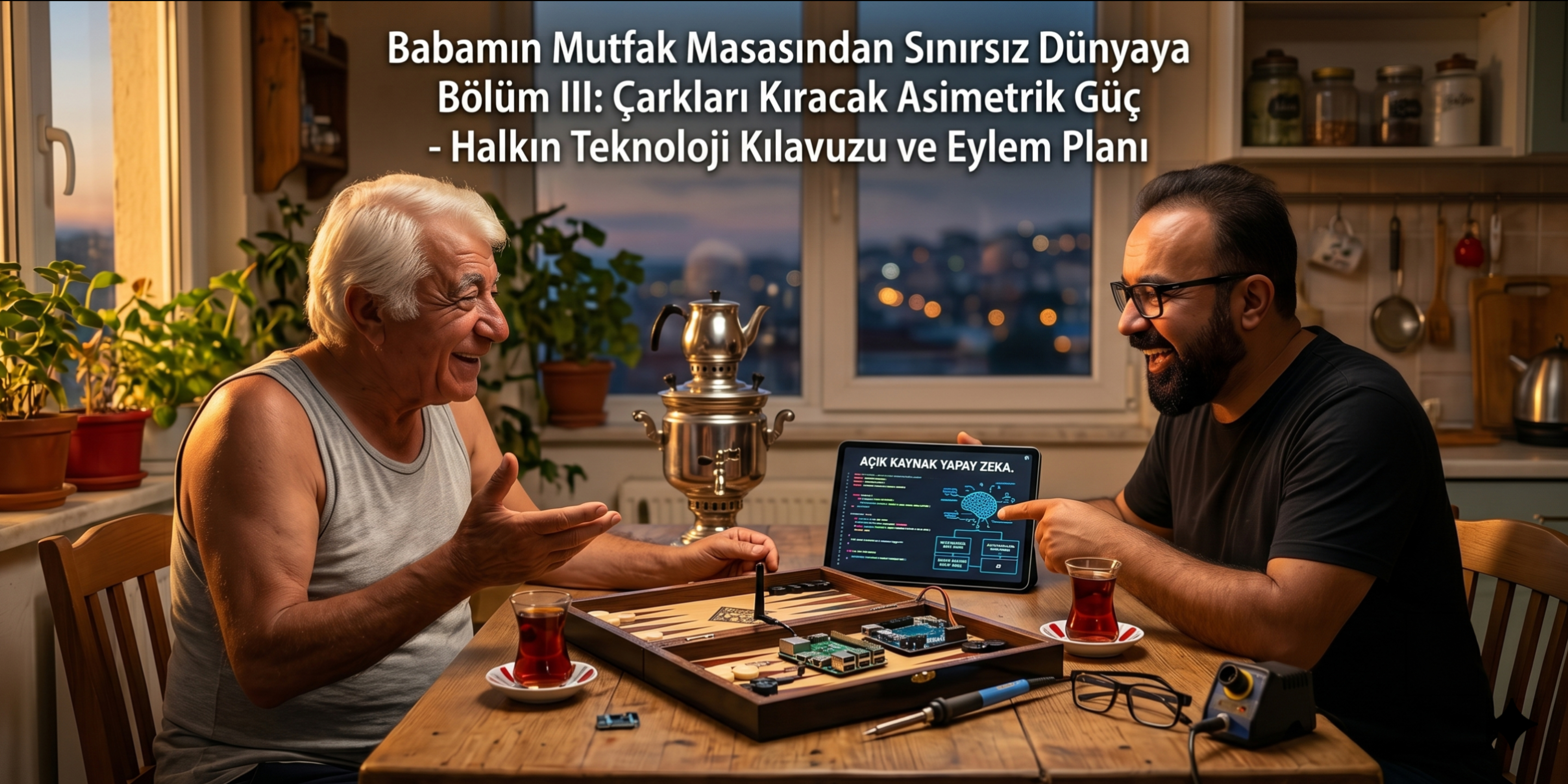 Babamın Mutfak Masasından Sınırsız Dünyaya Bölüm III: Çarkları Kıracak Asimetrik Güç - Halkın Teknoloji Kılavuzu ve Eylem Planı
