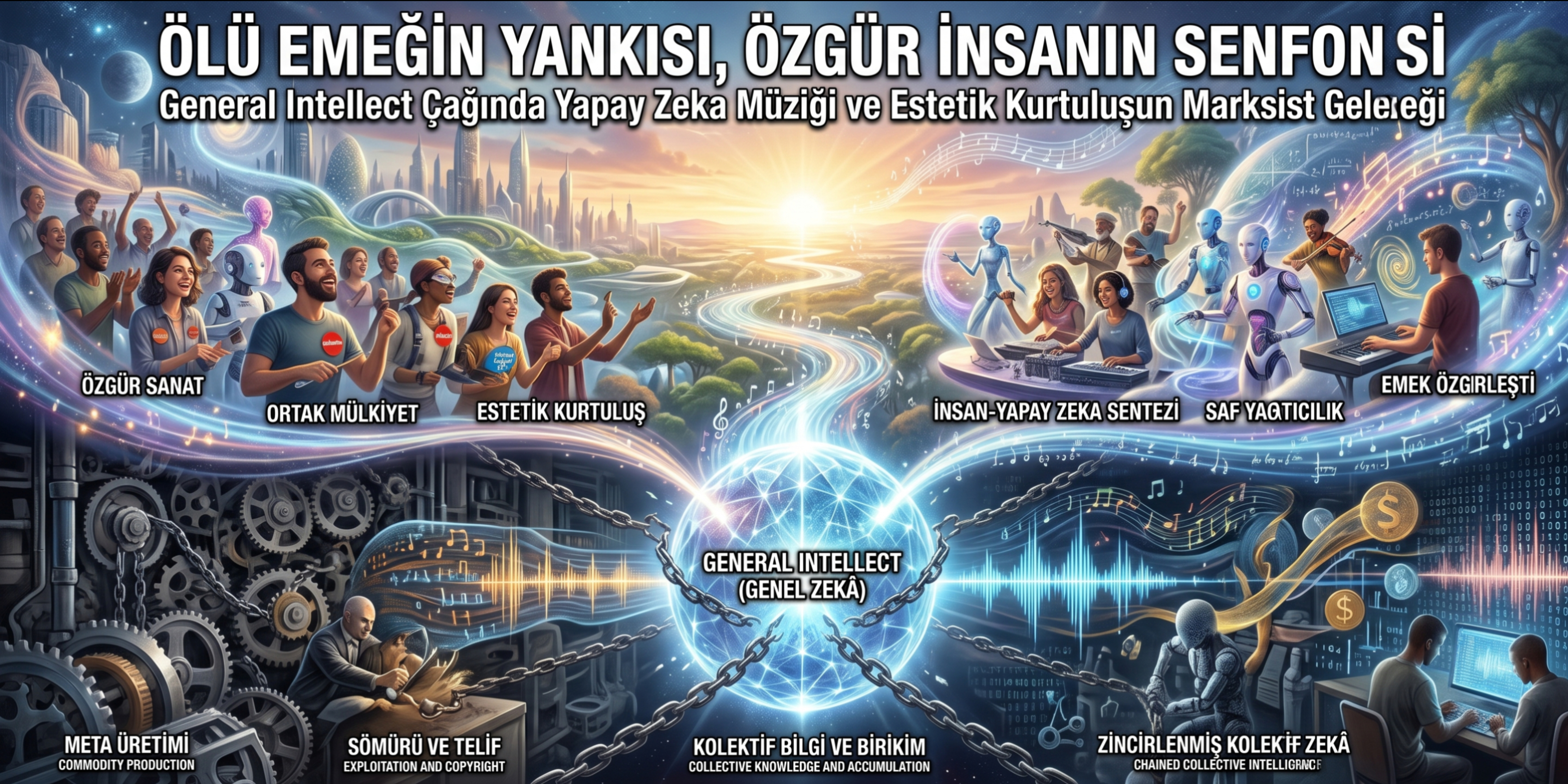 Algoritmik Kristalleşme ve Estetik Kurtuluş: Genel Zeka Çağında Müzik ve Sanatın Geleceği