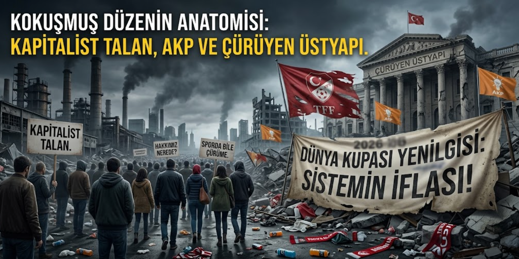Kokuşmuş Düzenin Anatomisi: Kapitalist Talan, AKP ve Çürüyen Üstyapı